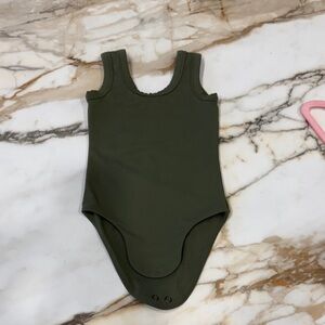 Tones for Kids Olive Green body suit